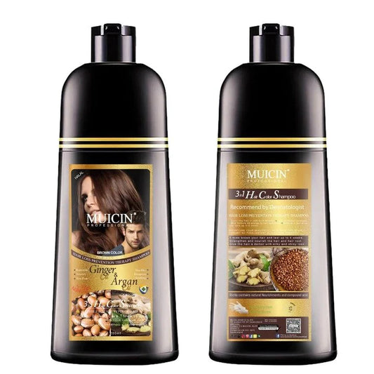 5 in 1 Hair Color Shampoo Ginger & Argan Oil (200ml)